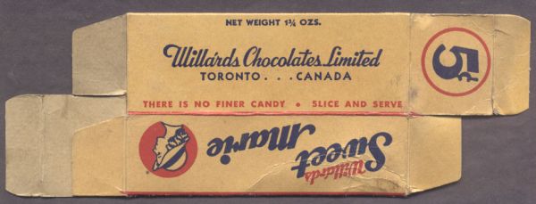 BOX 1924 Willard's Chocolates Boxing